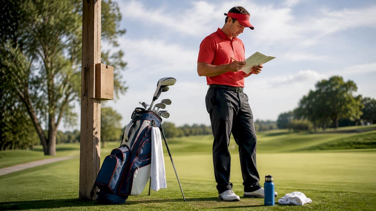 Amateur Golfer Competitive Peak Scheduling Guide